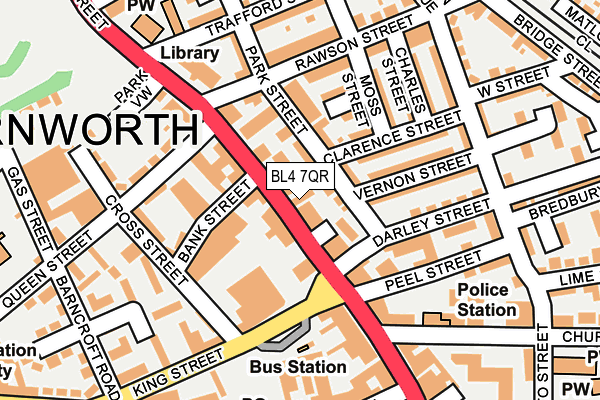 BL4 7QR map - OS OpenMap – Local (Ordnance Survey) BL4 7QR map - OS OpenMap – Local (Ordnance Survey)