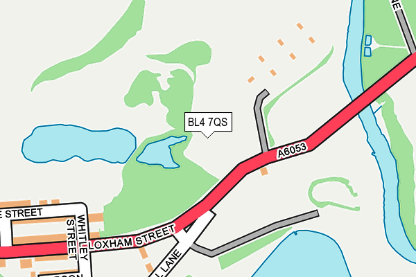 BL4 7QS map - OS OpenMap – Local (Ordnance Survey) BL4 7QS map - OS OpenMap – Local (Ordnance Survey)