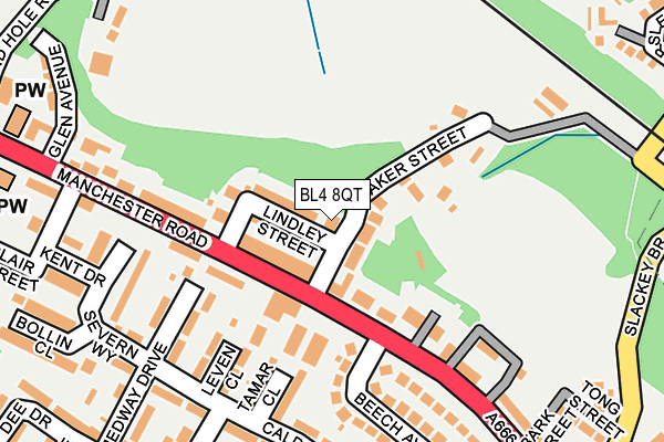 BL4 8QT map - OS OpenMap – Local (Ordnance Survey) BL4 8QT map - OS OpenMap – Local (Ordnance Survey)