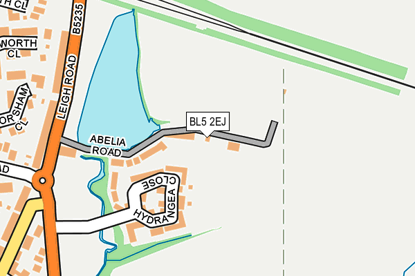 BL5 2EJ map - OS OpenMap – Local (Ordnance Survey) BL5 2EJ map - OS OpenMap – Local (Ordnance Survey)