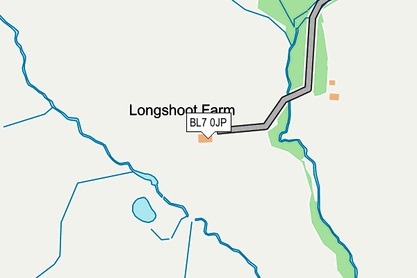 BL7 0JP map - OS OpenMap – Local (Ordnance Survey) BL7 0JP map - OS OpenMap – Local (Ordnance Survey)