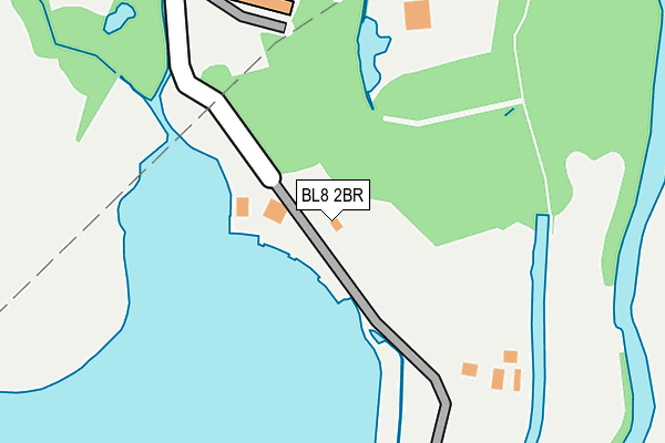 BL8 2BR map - OS OpenMap – Local (Ordnance Survey) BL8 2BR map - OS OpenMap – Local (Ordnance Survey)
