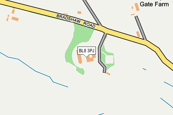 BL8 3PJ map - OS OpenMap – Local (Ordnance Survey) BL8 3PJ map - OS OpenMap – Local (Ordnance Survey)