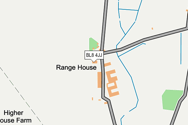 BL8 4JJ map - OS OpenMap – Local (Ordnance Survey) BL8 4JJ map - OS OpenMap – Local (Ordnance Survey)