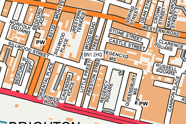 BN1 2HQ map - OS OpenMap – Local (Ordnance Survey) BN1 2HQ map - OS OpenMap – Local (Ordnance Survey)