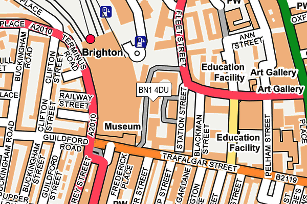 BN1 4DU map - OS OpenMap – Local (Ordnance Survey) BN1 4DU map - OS OpenMap – Local (Ordnance Survey)