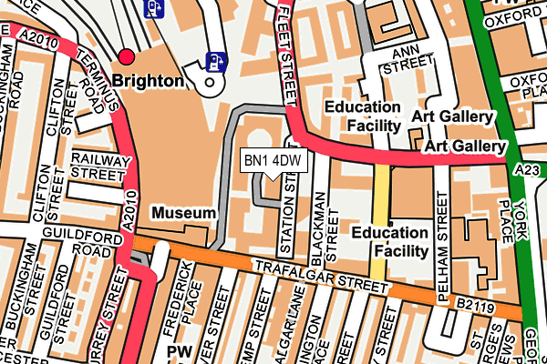 BN1 4DW map - OS OpenMap – Local (Ordnance Survey) BN1 4DW map - OS OpenMap – Local (Ordnance Survey)