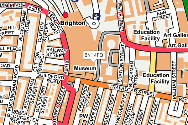 BN1 4FQ map - OS OpenMap – Local (Ordnance Survey) BN1 4FQ map - OS OpenMap – Local (Ordnance Survey)