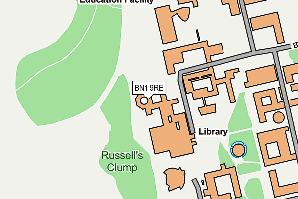 BN1 9RE map - OS OpenMap – Local (Ordnance Survey) BN1 9RE map - OS OpenMap – Local (Ordnance Survey)