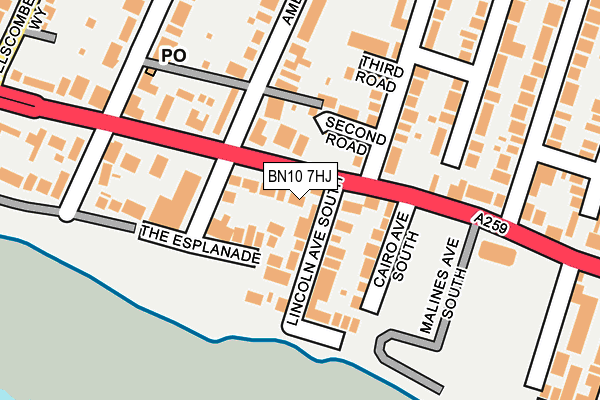 BN10 7HJ map - OS OpenMap – Local (Ordnance Survey) BN10 7HJ map - OS OpenMap – Local (Ordnance Survey)