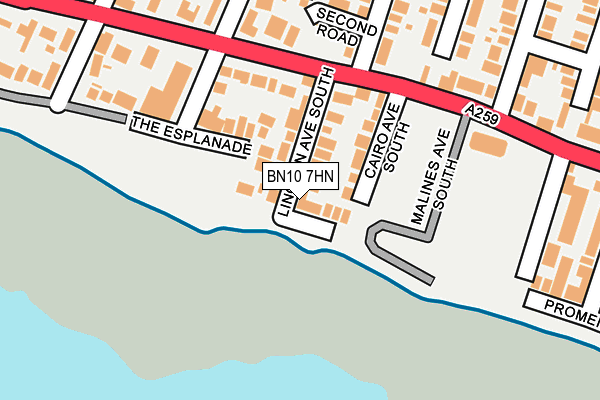 BN10 7HN map - OS OpenMap – Local (Ordnance Survey) BN10 7HN map - OS OpenMap – Local (Ordnance Survey)