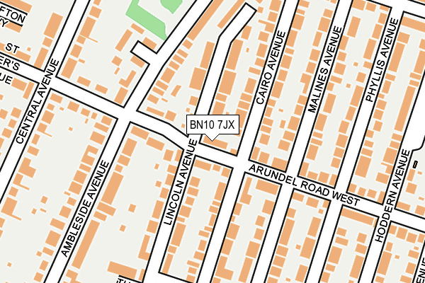 BN10 7JX map - OS OpenMap – Local (Ordnance Survey) BN10 7JX map - OS OpenMap – Local (Ordnance Survey)