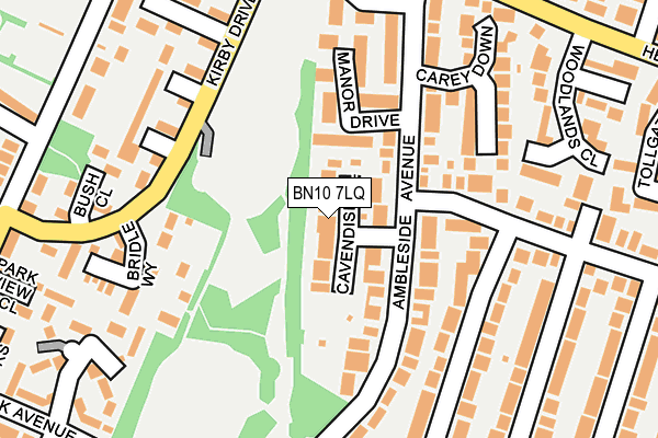 BN10 7LQ map - OS OpenMap – Local (Ordnance Survey) BN10 7LQ map - OS OpenMap – Local (Ordnance Survey)