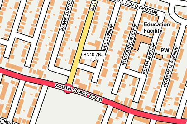 BN10 7NJ map - OS OpenMap – Local (Ordnance Survey) BN10 7NJ map - OS OpenMap – Local (Ordnance Survey)