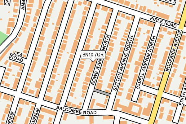 BN10 7QR map - OS OpenMap – Local (Ordnance Survey) BN10 7QR map - OS OpenMap – Local (Ordnance Survey)