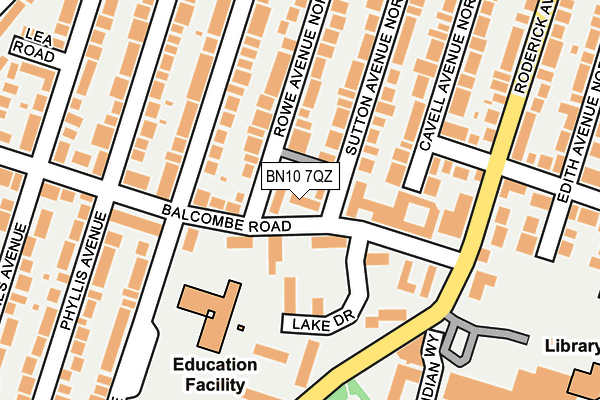 BN10 7QZ map - OS OpenMap – Local (Ordnance Survey) BN10 7QZ map - OS OpenMap – Local (Ordnance Survey)