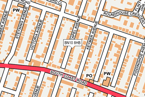BN10 8HB map - OS OpenMap – Local (Ordnance Survey) BN10 8HB map - OS OpenMap – Local (Ordnance Survey)
