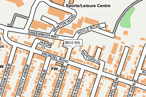 BN10 8HL map - OS OpenMap – Local (Ordnance Survey) BN10 8HL map - OS OpenMap – Local (Ordnance Survey)