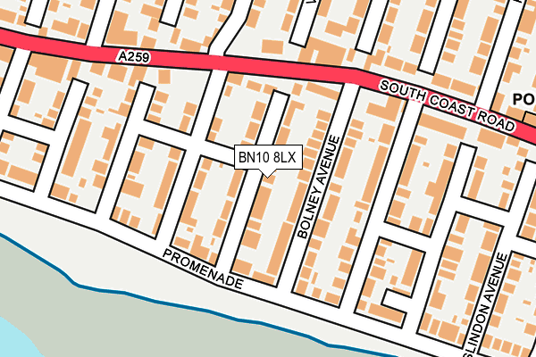 BN10 8LX map - OS OpenMap – Local (Ordnance Survey) BN10 8LX map - OS OpenMap – Local (Ordnance Survey)