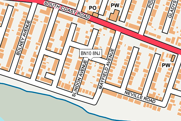 BN10 8NJ map - OS OpenMap – Local (Ordnance Survey) BN10 8NJ map - OS OpenMap – Local (Ordnance Survey)