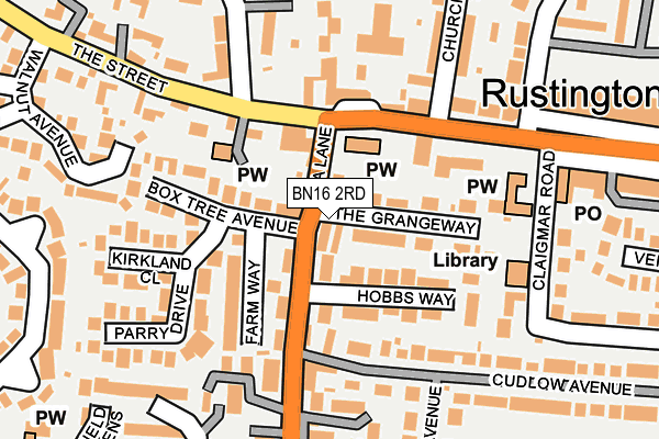 BN16 2RD map - OS OpenMap – Local (Ordnance Survey) BN16 2RD map - OS OpenMap – Local (Ordnance Survey)