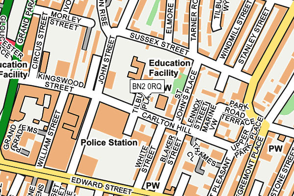 BN2 0RQ map - OS OpenMap – Local (Ordnance Survey) BN2 0RQ map - OS OpenMap – Local (Ordnance Survey)