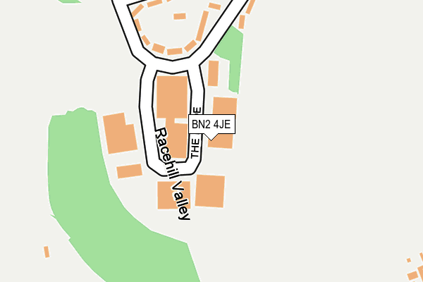 BN2 4JE map - OS OpenMap – Local (Ordnance Survey) BN2 4JE map - OS OpenMap – Local (Ordnance Survey)