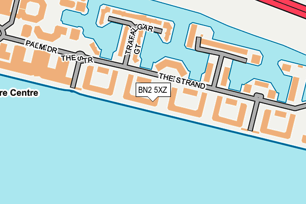 BN2 5XZ map - OS OpenMap – Local (Ordnance Survey) BN2 5XZ map - OS OpenMap – Local (Ordnance Survey)