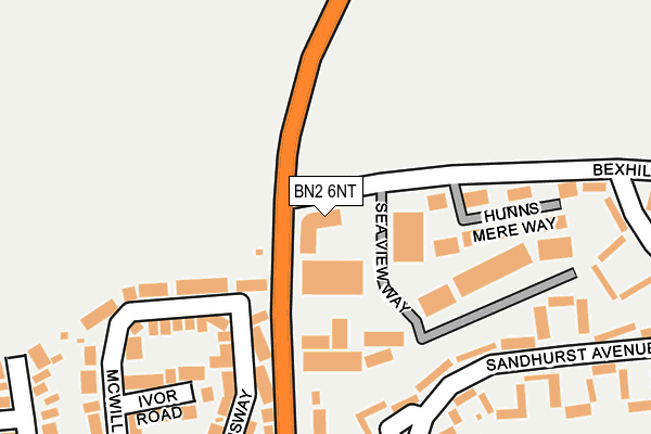 BN2 6NT map - OS OpenMap – Local (Ordnance Survey) BN2 6NT map - OS OpenMap – Local (Ordnance Survey)
