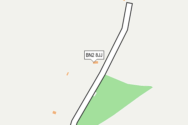 BN2 8JJ map - OS OpenMap – Local (Ordnance Survey) BN2 8JJ map - OS OpenMap – Local (Ordnance Survey)