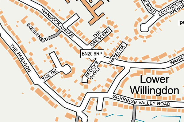 BN20 9RP map - OS OpenMap – Local (Ordnance Survey) BN20 9RP map - OS OpenMap – Local (Ordnance Survey)
