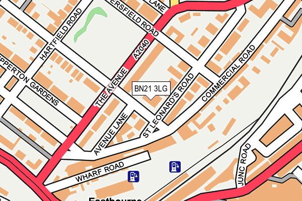 BN21 3LG map - OS OpenMap – Local (Ordnance Survey) BN21 3LG map - OS OpenMap – Local (Ordnance Survey)