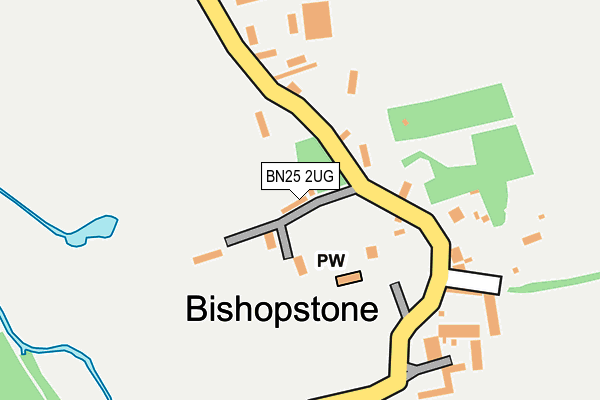 BN25 2UG map - OS OpenMap – Local (Ordnance Survey) BN25 2UG map - OS OpenMap – Local (Ordnance Survey)