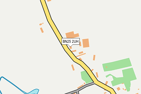BN25 2UH map - OS OpenMap – Local (Ordnance Survey) BN25 2UH map - OS OpenMap – Local (Ordnance Survey)