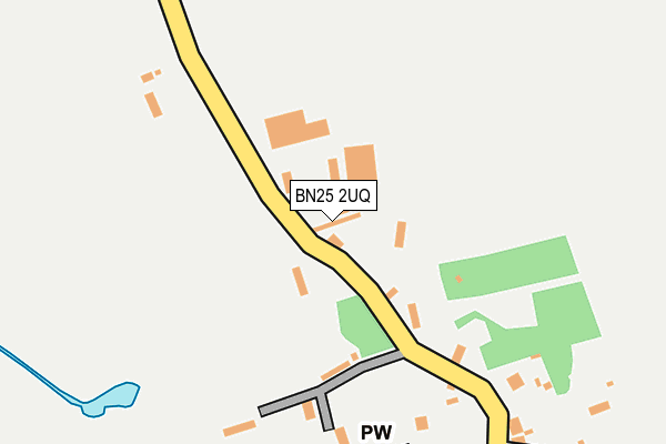 BN25 2UQ map - OS OpenMap – Local (Ordnance Survey) BN25 2UQ map - OS OpenMap – Local (Ordnance Survey)