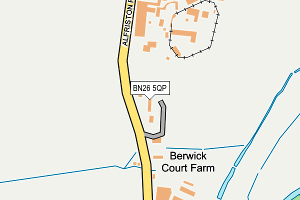 BN26 5QP map - OS OpenMap – Local (Ordnance Survey) BN26 5QP map - OS OpenMap – Local (Ordnance Survey)