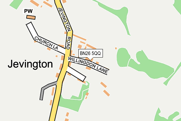 BN26 5QQ map - OS OpenMap – Local (Ordnance Survey) BN26 5QQ map - OS OpenMap – Local (Ordnance Survey)