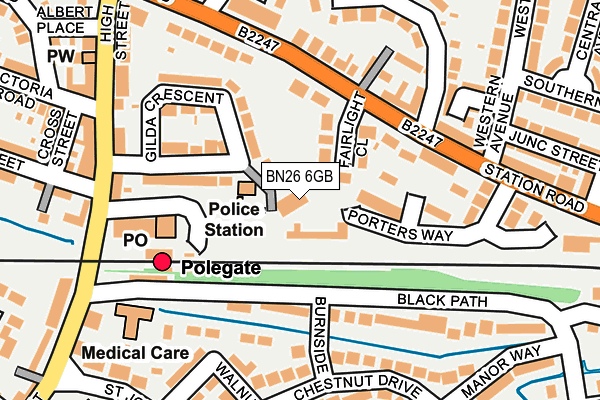 BN26 6GB map - OS OpenMap – Local (Ordnance Survey) BN26 6GB map - OS OpenMap – Local (Ordnance Survey)