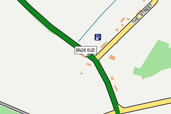 BN26 6UE map - OS OpenMap – Local (Ordnance Survey) BN26 6UE map - OS OpenMap – Local (Ordnance Survey)