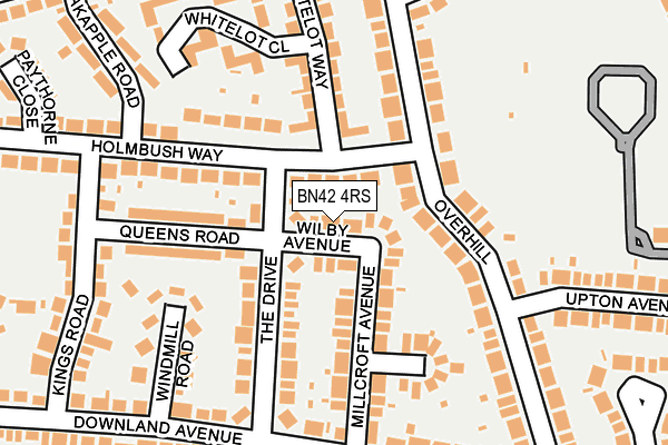 BN42 4RS map - OS OpenMap – Local (Ordnance Survey) BN42 4RS map - OS OpenMap – Local (Ordnance Survey)