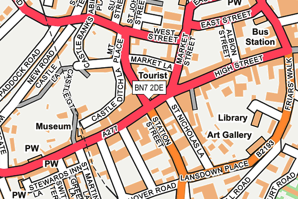 BN7 2DE map - OS OpenMap – Local (Ordnance Survey) BN7 2DE map - OS OpenMap – Local (Ordnance Survey)