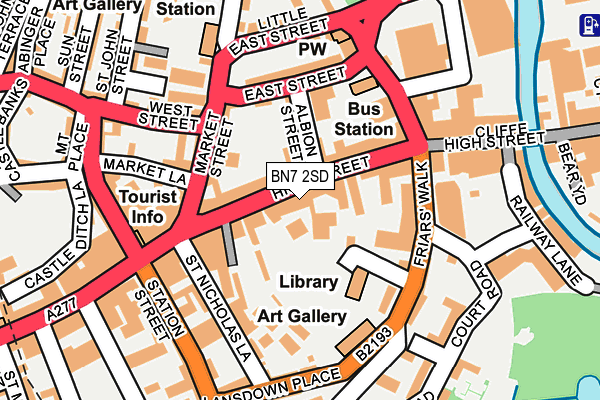 BN7 2SD map - OS OpenMap – Local (Ordnance Survey) BN7 2SD map - OS OpenMap – Local (Ordnance Survey)