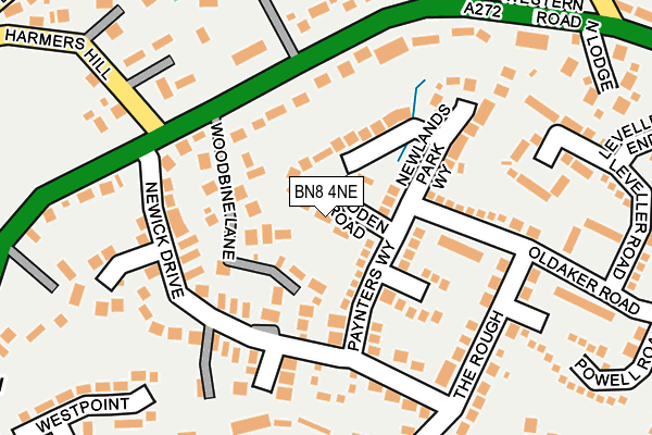 BN8 4NE map - OS OpenMap – Local (Ordnance Survey) BN8 4NE map - OS OpenMap – Local (Ordnance Survey)