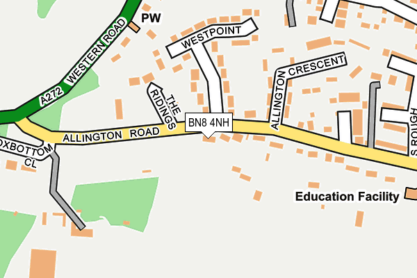BN8 4NH map - OS OpenMap – Local (Ordnance Survey)