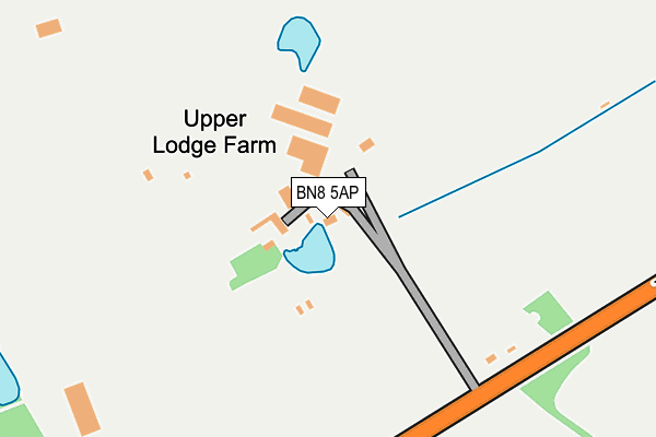 BN8 5AP map - OS OpenMap – Local (Ordnance Survey)