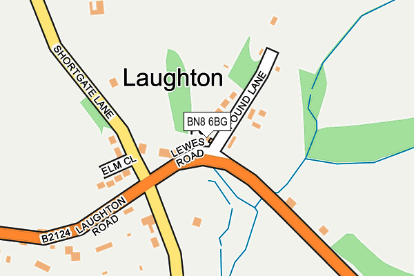 BN8 6BG map - OS OpenMap – Local (Ordnance Survey) BN8 6BG map - OS OpenMap – Local (Ordnance Survey)