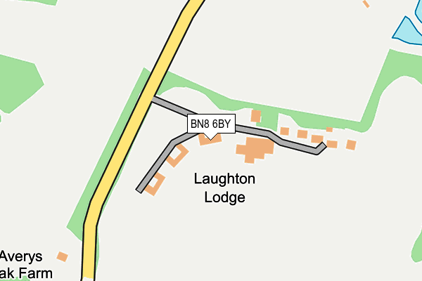 BN8 6BY map - OS OpenMap – Local (Ordnance Survey) BN8 6BY map - OS OpenMap – Local (Ordnance Survey)