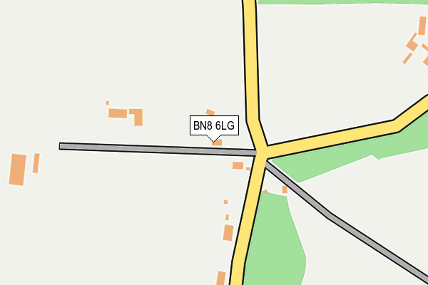 BN8 6LG map - OS OpenMap – Local (Ordnance Survey) BN8 6LG map - OS OpenMap – Local (Ordnance Survey)