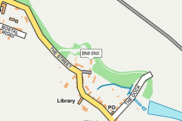 BN8 6NX map - OS OpenMap – Local (Ordnance Survey) BN8 6NX map - OS OpenMap – Local (Ordnance Survey)