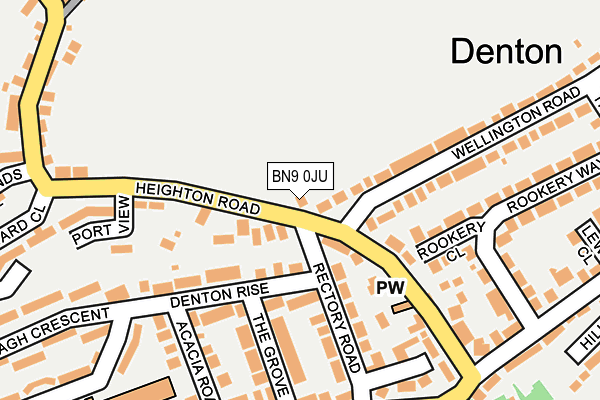 BN9 0JU map - OS OpenMap – Local (Ordnance Survey) BN9 0JU map - OS OpenMap – Local (Ordnance Survey)